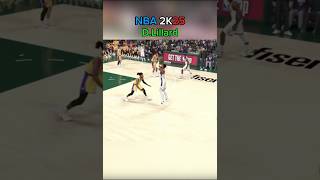 NBA 2K25  DLillard  Dame Time 2k25 nba shorts [upl. by Duj]