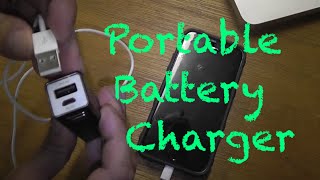 How to use a portable battery charger [upl. by Ytiak]