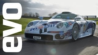 Porsche 911 GT1 driven  INSIDE evo [upl. by Ayk582]