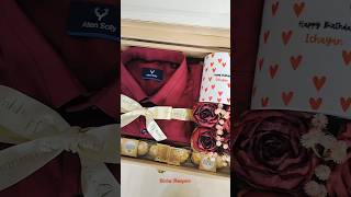 Shirt Hamper for Husband Birthday surprise for him youtube youtubeshorts shortsfeed giftideas [upl. by Enrika93]