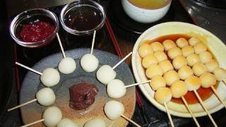 How to make Dango みたらし団子の作り方 [upl. by Zilla65]