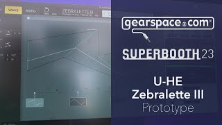 uhe Zebralette 3 Prototype  Gearspace  Superbooth 2023 [upl. by Ancier]