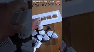 VGuard Modular Switch  Modular Materials For House Wiring  shortvideo [upl. by Aloibaf735]