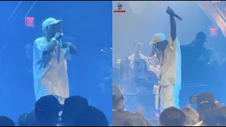 Lil Wayne Performs Kendrick Lamar quotNot Like Usquot with Drake OVO Chain [upl. by Osborn380]