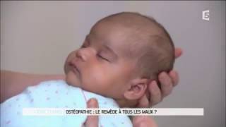 Séance dOstéopathie pour bébé [upl. by Aidne]