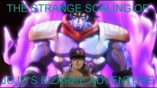 The Strange Scaling of JoJos Bizarre Adventure Part 1 [upl. by Bernelle]