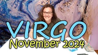 Virgo Its Time For Them To Finally Step UP November 2024 🔆 Monthly tarot reading [upl. by Ycrep387]