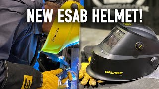 Savage the newest edition of helmets from ESAB [upl. by Zehcnas121]