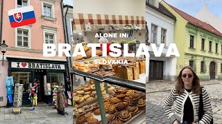 YOU NEED TO TRAVEL TO SLOVAKIA🇸🇰  Bratislava Slovakia Solo Travel Vlog [upl. by Yelroc395]