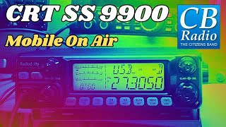 CRT SS 9900 Mobile Contact Great Audio on SSB [upl. by Ynamreg35]