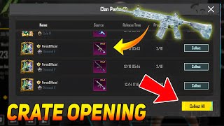 😍M416 GLACIER CRATE OPENING IN BGMI amp PUBG MOBILE  AKM GLACIER ParasOfficialYT [upl. by Idnim]