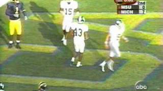 2000 Michigan 14 MSU 0 12 [upl. by Fotzsyzrk734]