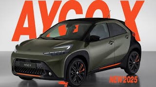 Toyota Aygo X 2025  The Ultimate Compact Crossover [upl. by Ursulina]