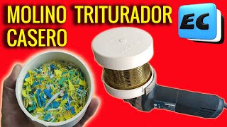 Maquina trituradora de plastico casera Cuando un proyecto se encarajina 😡😡😡😡 [upl. by Vasos]