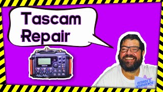 Tascam DR60 Mk2  Teardown and repair USB connector [upl. by Tobi]