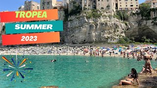 THE MOST BEAUTIFUL BEACH OF CALABRIA TROPEA [upl. by Glavin746]