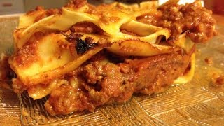 Lasagne Pâtes Fraîches aux Oeufs de SuperDado57 [upl. by Hake]