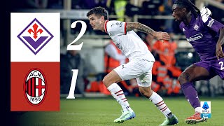 Pulisic equalizes but we fall short in Florence  Fiorentina 21 AC Milan  Highlights Serie A [upl. by Rafaelita]