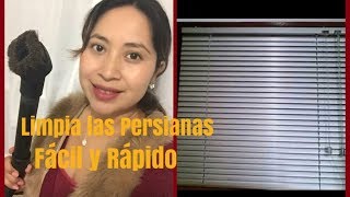 Como Limpiar Persianas Facil y RapidoTips [upl. by Dorothee]