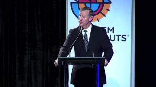 William McRaven comments at 2015 Distinguished Citizen Award Dinner [upl. by Eirolav92]