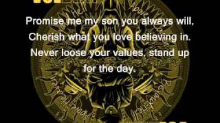 volbeat  fallen with lyrics [upl. by Ylrebmic376]