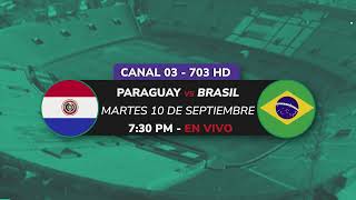 PARAGUAY vs BRASIL EN VIVO en ASUNCIÓN por las CLASIFICATORIAS 2026  FECHA 8 [upl. by Eigriv]