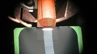 60 nanometer ribbon sectioning by Japanese knife [upl. by Yalcrab]