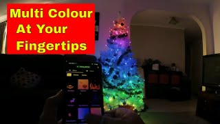 🚦 250 Twinkly RGB LED String Programable Colour Changing Christmas Lights [upl. by Lea]