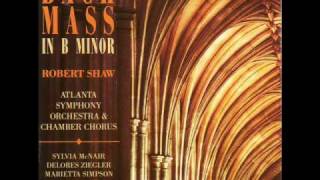 JS Bach quotDona Nobis Pacemquot from MASS in b minor BWV 232 Robert Shaw conducts [upl. by Nileuqaj94]