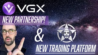 New partnership for VGX New trading platform amp New token [upl. by Encrata651]