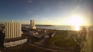 Todays 09092024 Atlantic City Sunrise from Absecon Lighthouse over AC Inlet [upl. by Arianne621]