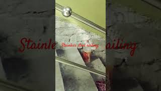 Stainless steel railingytshorts short viralvideo [upl. by Jody]