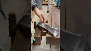 Any tips on sharpening an axe 🪓 carpenter lumberjack axe fyp diy sharpentheaxe pov daily [upl. by Zoe343]