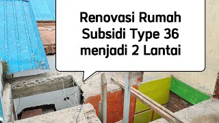 40 Tahap Renovasi Rumah Subsidi Type 36 [upl. by Dragone989]