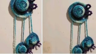 tutorial decoracioncrochet capelinas iman para mama o regalar reciclaje [upl. by Cooke]