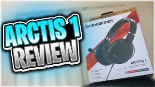 Steelseries Arctis 1 Review  Mic Test Best 50 Gaming Headset [upl. by Enimajneb]