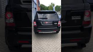 Range rover sport supercharged V8 with Custom exhaust [upl. by Aivata]