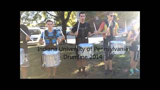 2014 IUP Drumline Cadence  In Memorium [upl. by Elsilrac]