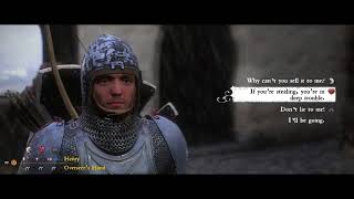 Kingdom Come Deliverance  All The Glisters Investigate Overseers Hand Dialogue quotJezhekquot 2018 [upl. by Lombard]