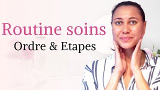 Les bonnes étapes amp ordre dun soin du visage quotidien [upl. by Eirahcaz]