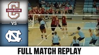 College of Charleston vs North Carolina Full Match Replay  2024 ACC Volleyball [upl. by Ecirtra]