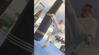 Kiai Spirit Energy karate bagwork martialarts [upl. by Arretahs]