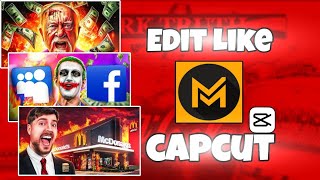 Edit Like Magnets Media on Capcut  Tutorial [upl. by Strohbehn]