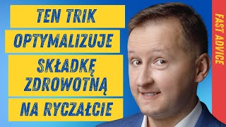 Składka zdrowotna i ryczałt  Jak zmniejszyć składki ZUS [upl. by Sybley]