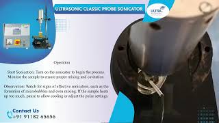 Mastering the Ultrasonic Probe Sonicator Your Ultimate Guide to Success [upl. by Lyons]