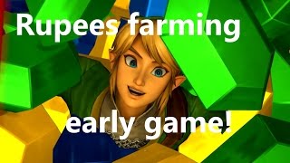 The Legend of Zelda  Breath of the Wild Farming for Rupees early Game Solve your rupee problems [upl. by Stephana]