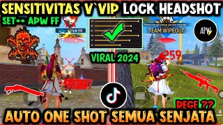 ‼️PENGATURAN FF AUTO HEADSHOT ONE SHOT ☠️🎯 SET ANDRO  SENSITIVITAS FF AUTO HEADSHOT 2024🔐 [upl. by Eelorac]