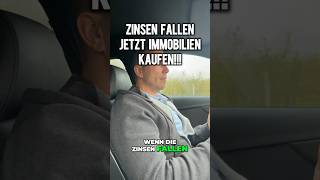 Zinsen FALLEN IMMOBILIE kaufen trump immobilienfinanzierung bausparen immobilieninvestment [upl. by Shuma]