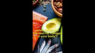 Top 10 foods to boost collagen amp what destroys collagen in your body Part2 [upl. by Fronnia]