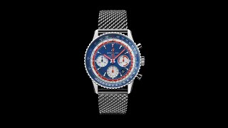 Unboxing amp Review Breitling Navitimer quotPan Amquot Chronograph [upl. by Ardekahs93]